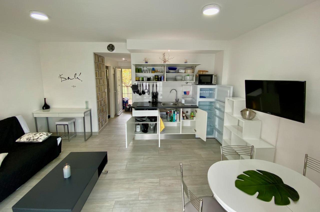 Superbe Appartement , Tout Confort, 40 M2 + 10 M2 Terrasse Empuriabrava Exteriör bild